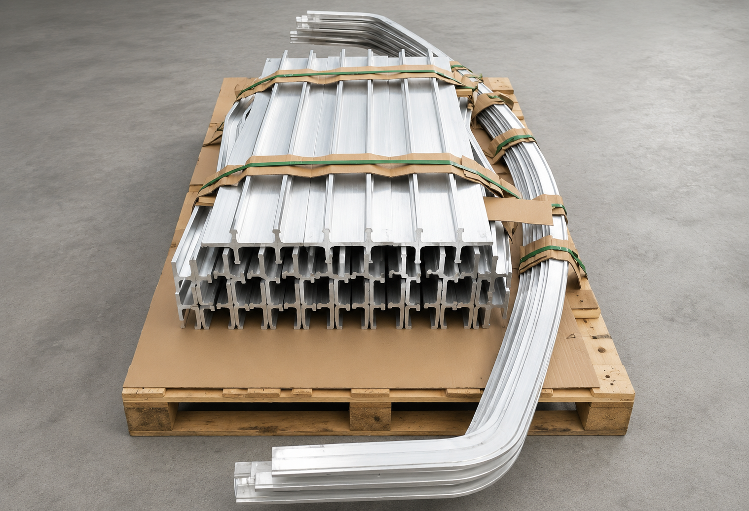 Double Bent Aluminum Profile